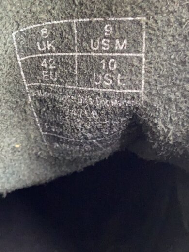商品画像：レースアップブーツ/UK8/BLK/使用感あり// 5