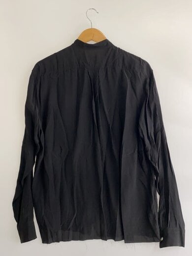 商品画像：長袖シャツ/46/シルク/BLK/MESS-SH302S// 2