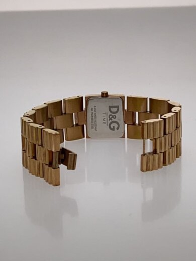 商品画像：クォーツ腕時計/アナログ/ステンレス/WHT/GLD 4