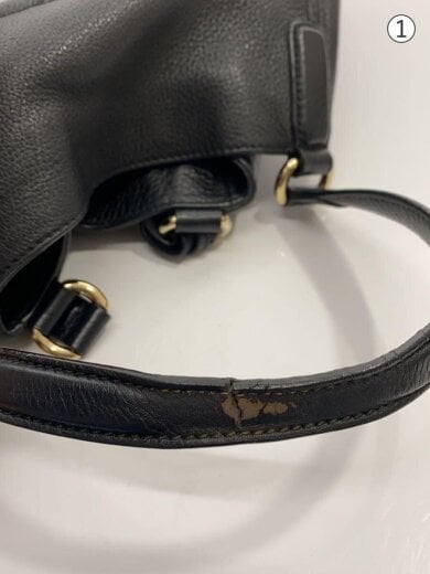 商品画像：トートバッグ_ソーホー/レザー/BLK/ハンドル劣化/状態考慮 7