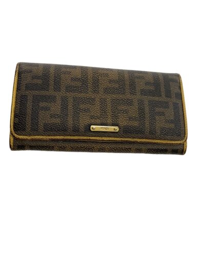 商品画像：長財布/--/BRW/総柄/レディース 1