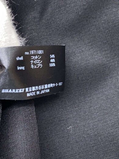 商品画像：コート/1/コットン/BLK/19711001// 4