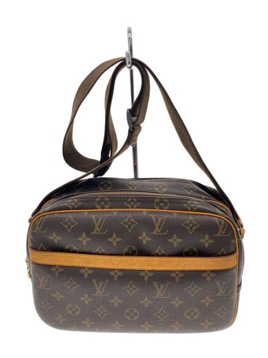 商品画像：リポーターPM_モノグラム・キャンバス/PVC/BRW 1