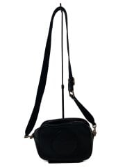 デンプシー・カメラバッグ_ウィズパッチ/レザー/BLK