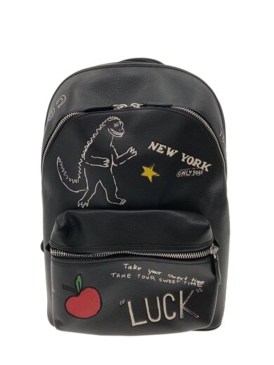 商品画像：リュック/レザー/BLK/m2461-caj84 1