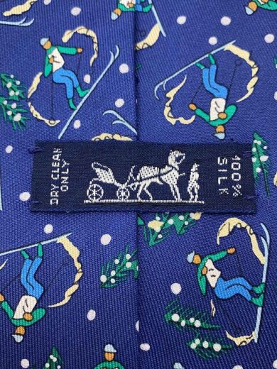 商品画像：ネクタイ/シルク/NVY/メンズ 3