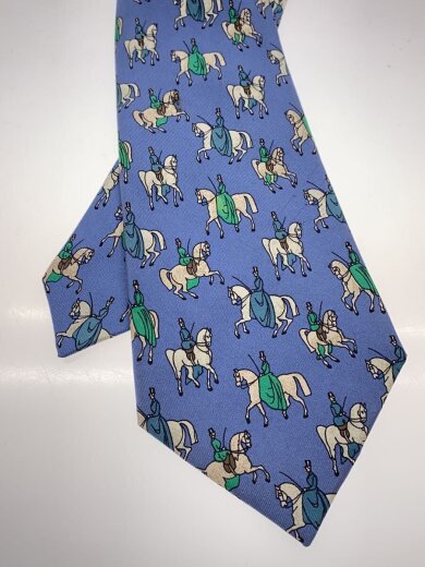 商品画像：ネクタイ/シルク/BLU/メンズ 2