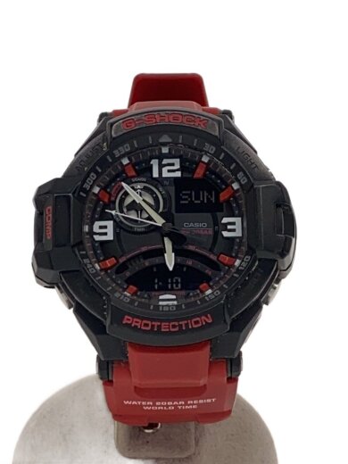 商品画像：クォーツ腕時計・G-SHOCK/デジアナ/ラバー/RED/RED 1