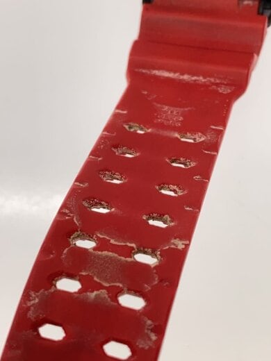 商品画像：クォーツ腕時計・G-SHOCK/デジアナ/ラバー/RED/RED 6