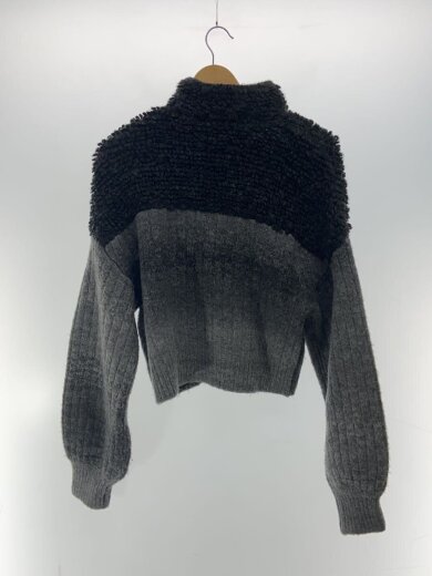 商品画像：カーディガン(厚手)/FREE/アクリル/BLK/無地/21242365806 2