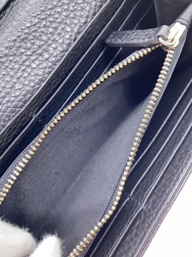 商品画像：長財布/レザー/BLK/無地/レディース/saw04-02 5