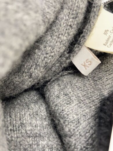 商品画像：ニット・セーター(厚手)/XS/ウール/BLK 4