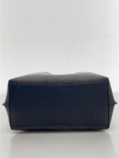 商品画像：モリー・バケットバッグ22_シグネチャー_ブラックレザー/PVC/BRW 4