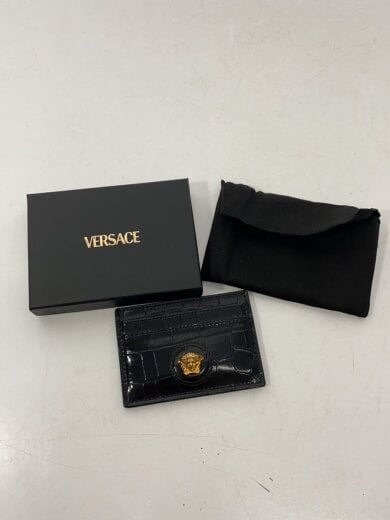 商品画像：カードケース/レザー/BLK/メンズ 5