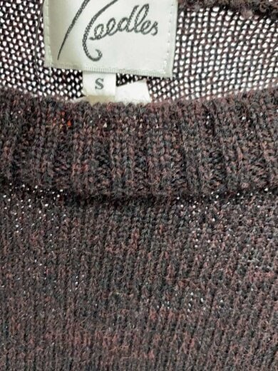 商品画像：ニット・セーター(厚手)/S/ウール/BRD 4