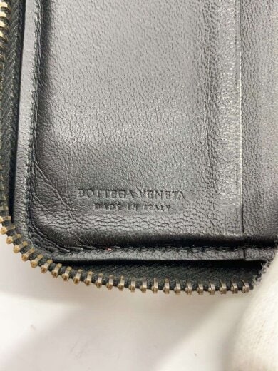 商品画像：2つ折り財布/レザー/BLK/無地/メンズ 3