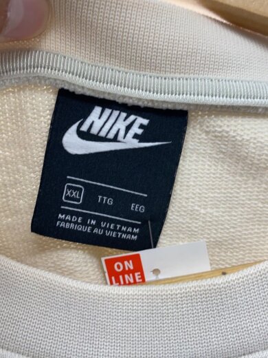 商品画像：スウェット/XXL/コットン/CRM/無地/DC5344-072// 3