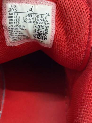 商品画像：AIR JORDAN 1 LOW_エアジョーダン 1 ロー/28.5cm/RED// 5