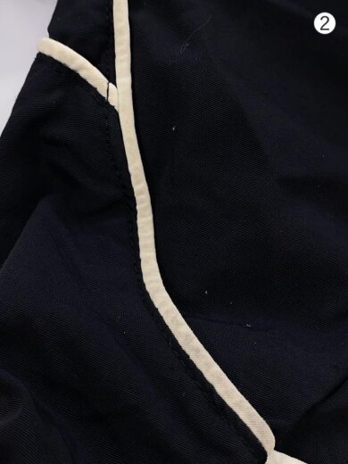商品画像：25AW/Contrast Piping Track Jacket/XXL/ナイロン/NVY 8
