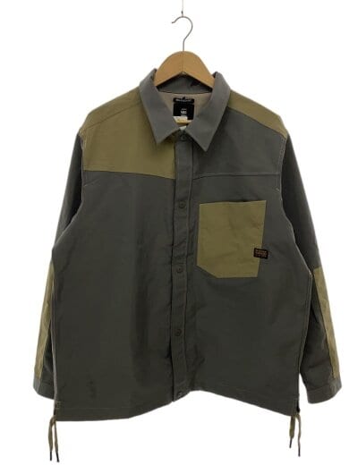 商品画像：長袖シャツ/XL/ポリエステル/GRY/D26156-D908-1260 1