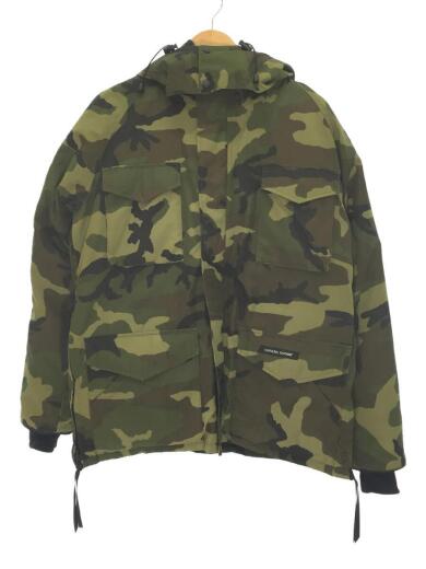 画像：CANADA GOOSEコンスダブルパーカー/ダウンジャケット/M/ナイロン/グリーン/カモフラ/01T-017831151