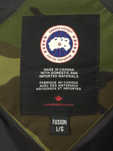 画像：CANADA GOOSEコンスダブルパーカー/ダウンジャケット/M/ナイロン/グリーン/カモフラ/01T-017831153