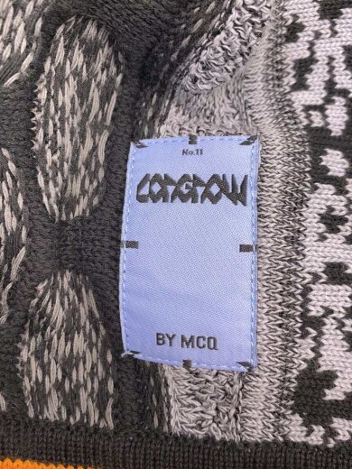 商品画像：OVERSIZED SWEATER/3D/GYセーター(厚手)/ORN/700203 RTN01 1000// 3