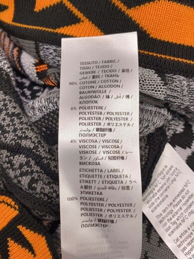 商品画像：OVERSIZED SWEATER/3D/GYセーター(厚手)/ORN/700203 RTN01 1000// 5