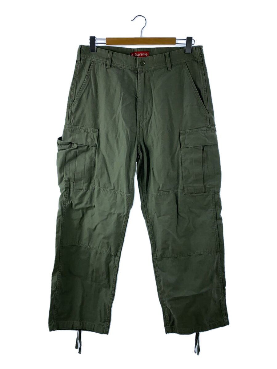 Supreme / 24SS/Cargo Pant Olive/Cargo Pants/32/Cotton/Khaki  