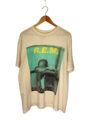 90s/R.E.M./MONSTER//Tシャツ/XL/コットン/アイボリー/NICEMAN