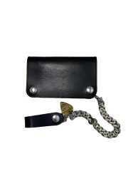 OLD GOD/TRUCKET WALLET SHORT/WALLET CHAIN/財布/レザー/ブラック