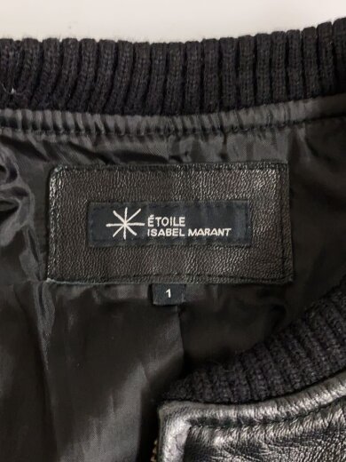 商品画像：レザージャケット・ブルゾン/1/レザー/ブラック/ イザベルマランエトワール 3