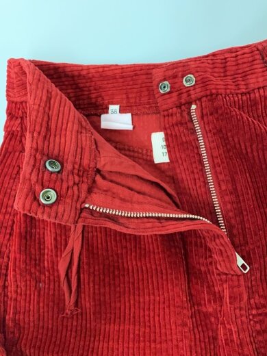 商品画像：ここのえ/スカート/38/コーデュロイ/レッド/306J034012/マルタンマルジェラ 3