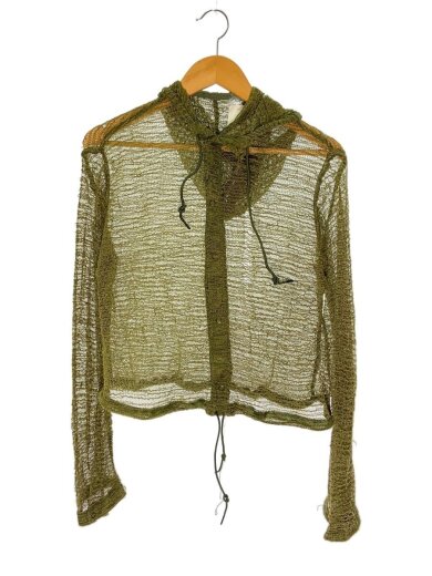 商品画像：カーディガン(薄手)/S/ポリエステル/カーキ/モスキート// 1