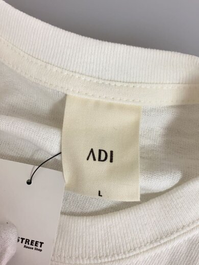 商品画像：ADI/fight tee/Tシャツ/L/コットン/ホワイト/25ss_ADI_Tee 3