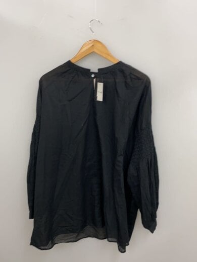商品画像：フロンセシャツ/長袖ブラウス/2/コットン/ブラック/無地/36-275X/ブロカント 2