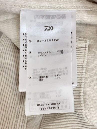 商品画像：TECH TRUCKER JACKET CORDUROY/S/ポリエステル/クリーム/BJ-32022W 4