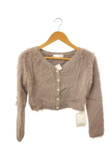 商品画像：24AW/カーディガン(厚手)/FREE/ナイロン/グレー/CWND245034/タグ付/セルフォード 1