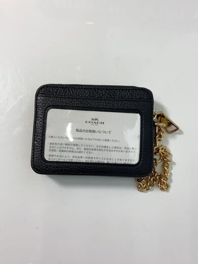 商品画像：パスケース/レザー/ブラック/レディース/6303 2