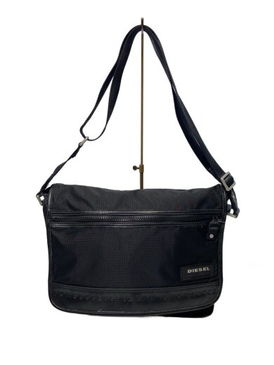 商品画像：メッセンジャーバッグ/ショルダーバッグ/ナイロン/ブラック 1