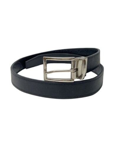 商品画像：ベルト/レザー/ブラック/メンズ/リバーシブル 1