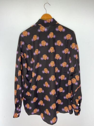 商品画像：tomowaka/長袖ブラウス/L/ポリエステル/ブラック/総柄 2
