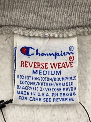 商品画像：90s/RW/LBI/スウェット/M/コットン/グレー/リバースウィーブ/USA製/ワッペン// 3