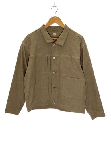 商品画像：Buckle-Backed Jacket/ジャケット/40/コットン/ベージュ/309/タグ付 1