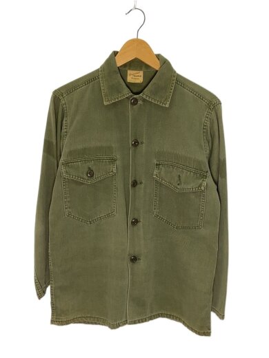 商品画像：TROOPER/60s/ユーティリティシャツ/長袖シャツ/S/カーキ 1