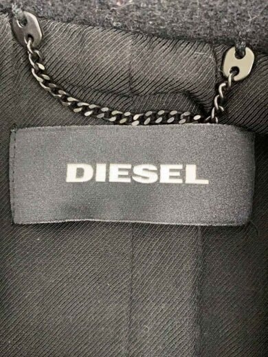 商品画像：チェスターコート/S/--/BLK/袖ナイロン切替/ディーゼル 3