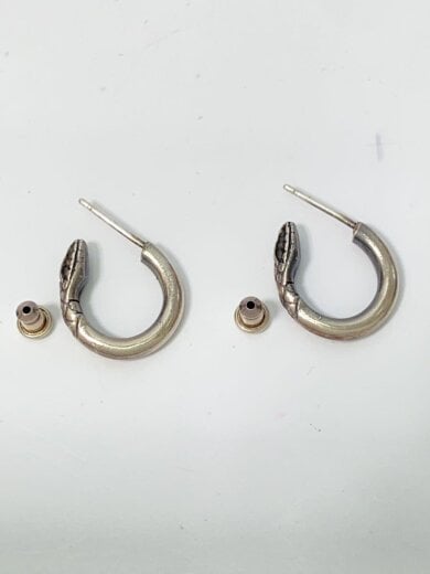 画像：その他ブランドOLDGOD/Snake Hoop Pierce/ピアス/SV925/シルバー/メンズ4