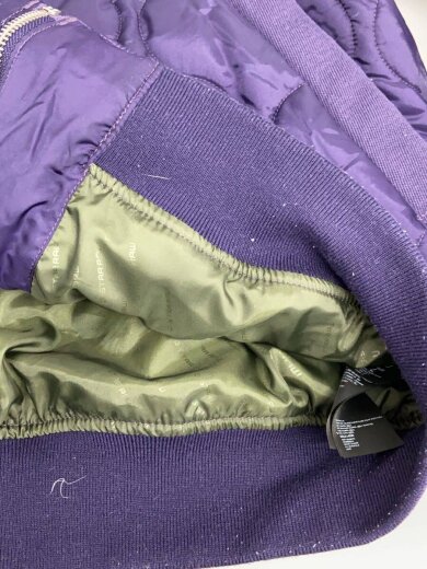 商品画像：キルティングジャケット/L/ポリエステル/パープル/無地/ジースターロー// 6