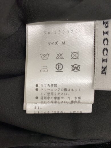 商品画像：ベロアティアードワンピース/長袖ワンピース/M/ポリエステル/ブラック/150520/ピッチン 4