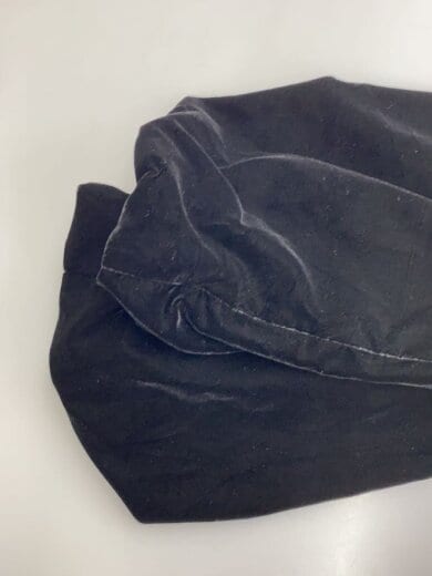 商品画像：ベロアティアードワンピース/長袖ワンピース/M/ポリエステル/ブラック/150520/ピッチン 6